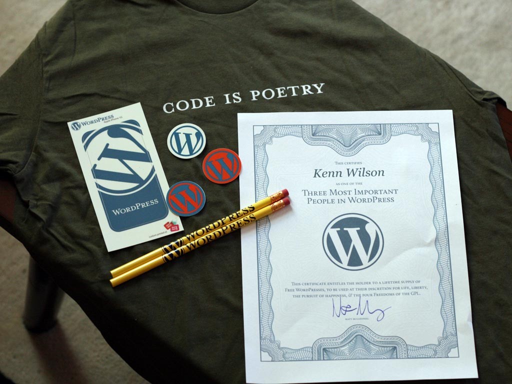 One of the three most important people in WordPress, por Kenn Wilson, en Flickr