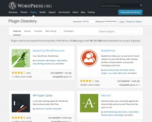 Repositorio oficial de plugins de WordPress